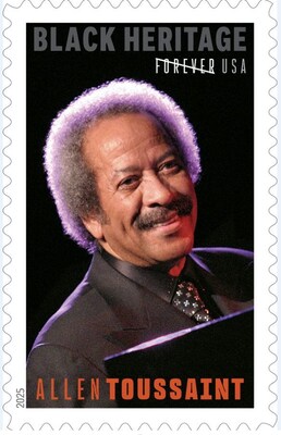 USPS Stamps Its Approval on Allen Toussaint&#039;s Musical Legacy with 48th Black Heritage Stamp