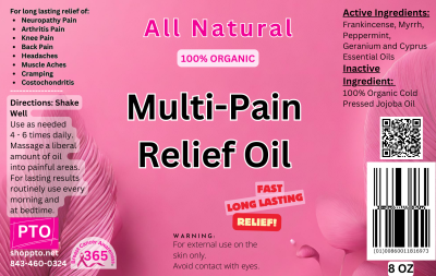 Multi_Pain_Relief_Oil_8_oz_Bottle Multi-Pain Relief Oil Spray  8 oz Bottle - Support Black Owned