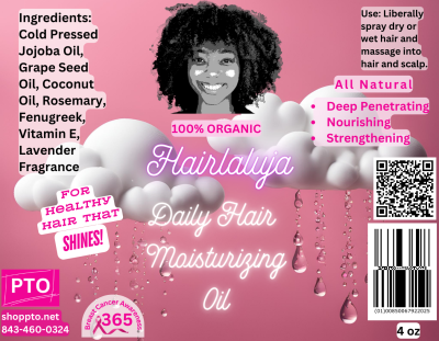 Hairlaluja_Daily_Hair_Moisturizing_Oil_4_oz Hairlaluja Daily Hair Moisturizing Oil - Support Black Owned